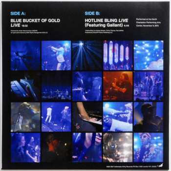 LP Sufjan Stevens: Blue Bucket Of Gold (Live) / Hotline Bling (Live) CLR 88191