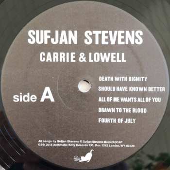 LP Sufjan Stevens: Carrie & Lowell 377051
