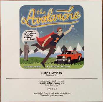 2LP Sufjan Stevens: The Avalanche (Outtakes & Extras From The Illinois Album) LTD | CLR 69434