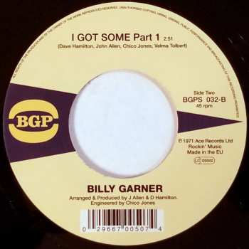 SP Sugar Billy Garner: Brand New Girl / I Got Some Part 1 220395