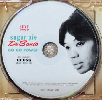 CD Sugar Pie DeSanto: Go Go Power: The Complete Chess Singles 1961-1966 266294