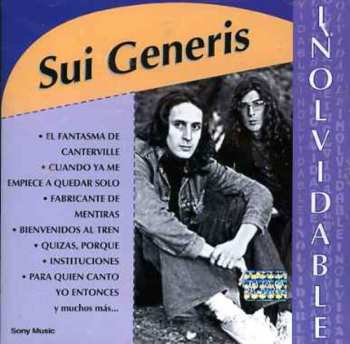 Album Sui Generis: Inolvidable
