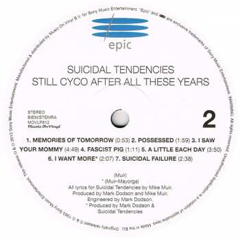 LP Suicidal Tendencies: Still Cyco After All These Years 34536