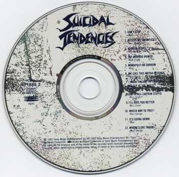CD Suicidal Tendencies: The Art Of Rebellion 2766
