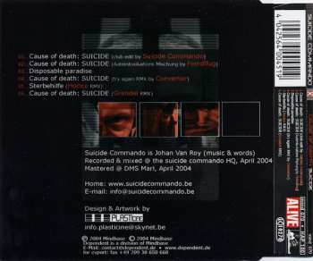 CD Suicide Commando: Cause Of Death: Suicide 277848