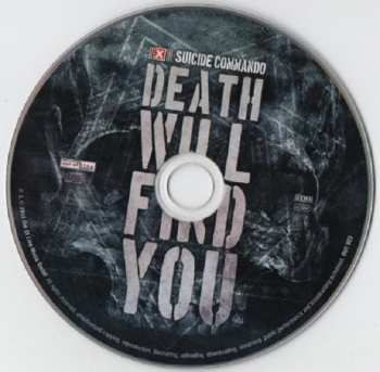 CD Suicide Commando: Death Will Find You 269453