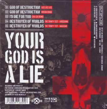 CD Suicide Commando: God Of Destruction LTD 447198