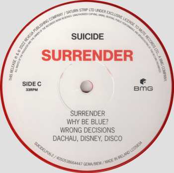 2LP Suicide: Surrender LTD | CLR 387128