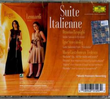 CD Francesca Dego: Suite Italienne 370364