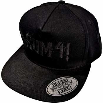 Merch Sum 41: Kšiltovka Black Logo Sum 41
