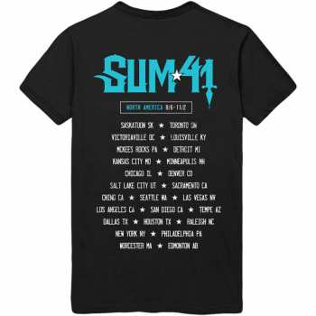 Merch Sum 41: Tričko Blue Demon  S