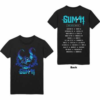 Merch Sum 41: Tričko Blue Demon  XXL