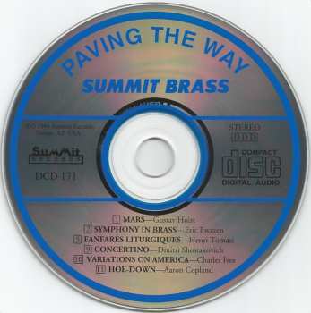 CD Summit Brass: Paving The Way 246253