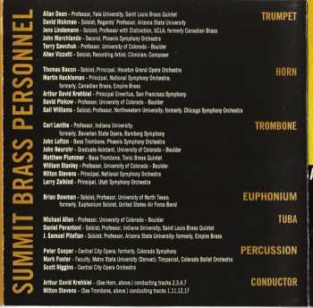CD Summit Brass: Summit Brass Live 243164