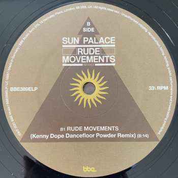 2LP Sun Palace: Rude Movements Remixes 77893