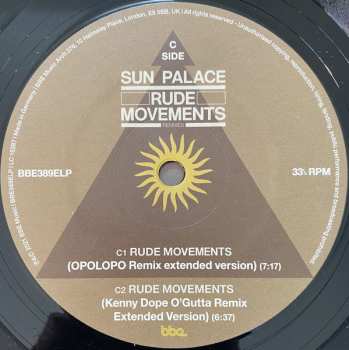 2LP Sun Palace: Rude Movements Remixes 77893