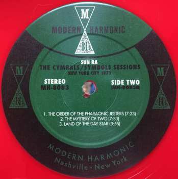 2LP Sun Ra: The Cymbals / Symbols Sessions: New York City 1973  CLR 57992