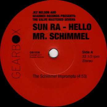 SP Sun Ra: Hello Mr. Schimmel 321106