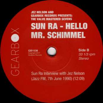 SP Sun Ra: Hello Mr. Schimmel 321106