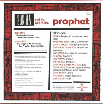 LP The Sun Ra Arkestra: Prophet CLR