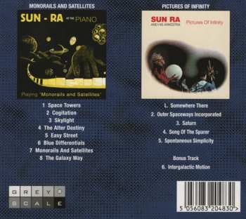 2CD Sun Ra: Monorails And Satellites / Pictures Of Infinity 280297