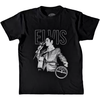 Tričko Elvis Live Portrait