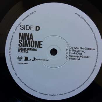 2LP Nina Simone: Sunday Morning Classics 35080