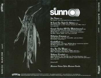 CD Sunn O))): Black One 281200
