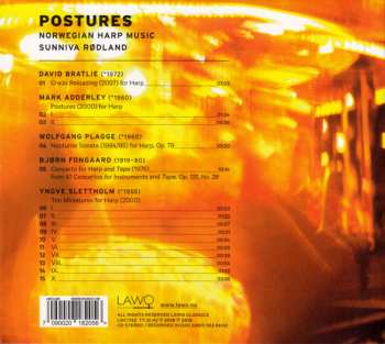 CD Sunniva Rødland: Postures (Norwegian Harp Music) 97051
