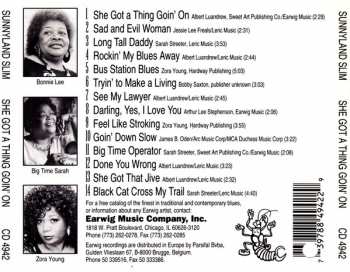 CD Sunnyland Slim: She Got A Thing Goin' On 109142