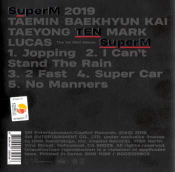 CD SuperM: SuperM [TEN Ver.] 517885