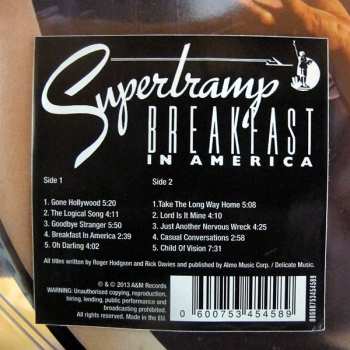 LP Supertramp: Breakfast In America PIC | LTD 130402