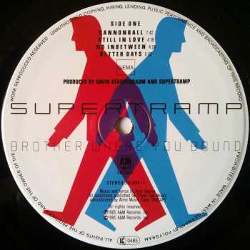 LP Supertramp: Brother Where You Bound