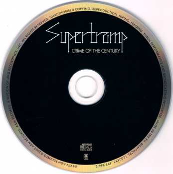 CD Supertramp: Crime Of The Century 386983