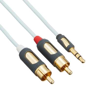 Audiotechnika SUPRA MP-CABLE MINI PLUG-2RCA 1m