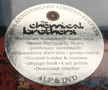 4LP/DVD/Box Set The Chemical Brothers: Surrender DLX | LTD | CLR
