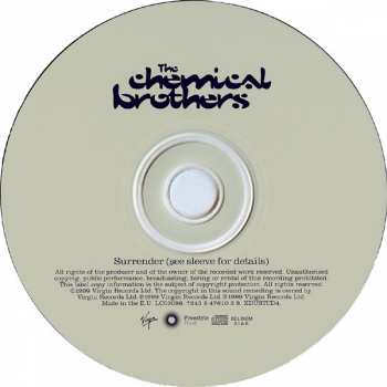 CD The Chemical Brothers: Surrender 35211