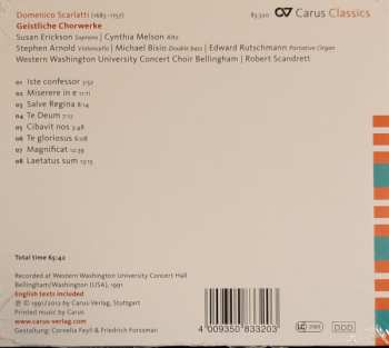 CD Susan Erickson: Domenico Scarlatti - Geistliche Chorwerke 309450