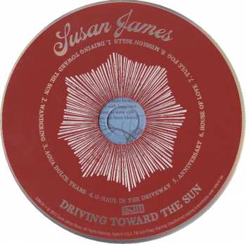 CD Susan James: Driving Toward The Sun 96683