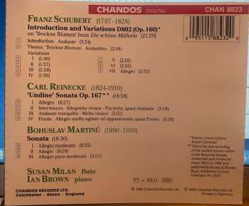 CD Susan Milan: Schubert.Reinecke.Martinu 320603
