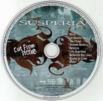 CD Susperia: Cut From Stone 292145