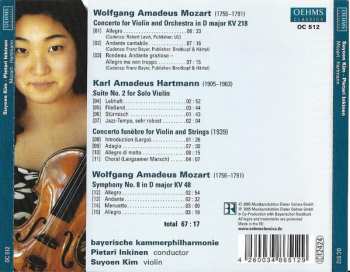 CD Suyoen Kim: Suyoen Kim Performs Mozart & Hartmann (debut) 114704