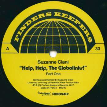 LP Suzanne Ciani: "Help, Help, The Globolinks!" 359985