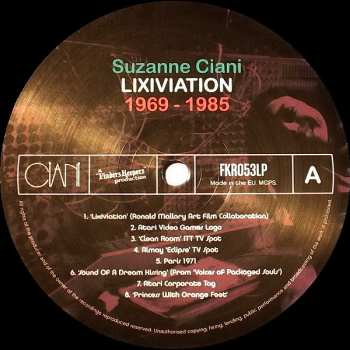 LP Suzanne Ciani: Lixiviation (Ciani/Musica Inc. 1969-1985) 446604