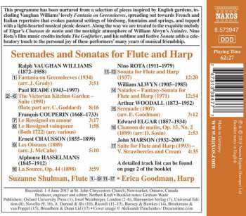 CD Suzanne Shulman:  Sserenades And Sonatas For Flute And Harp 324379