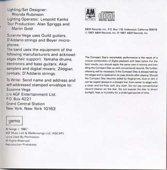 CD Suzanne Vega: Solitude Standing