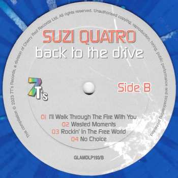 2LP Suzi Quatro: Back To The Drive CLR 452463