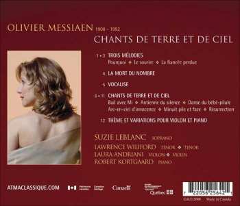 CD Suzie LeBlanc: Chants de Terre Et De Ciel 435116