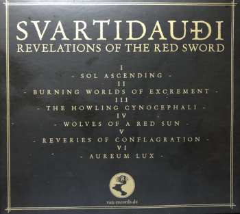 CD Svartidauði: Revelations Of The Red Sword DIGI 30363