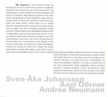 CD Sven-Åke Johansson: Barcelona Series 297903